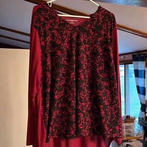 Croft and barrow woman’s 3X top.